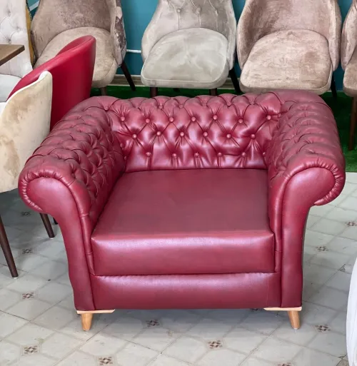 Chaise et table