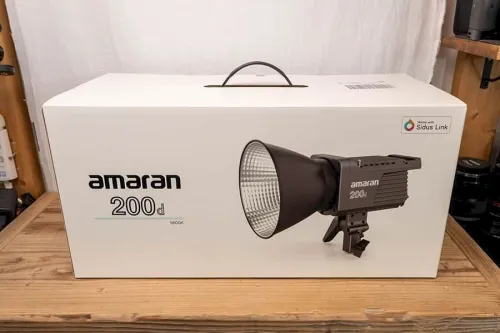 Projecteur LED Aputure Amaran 200D Daylight de 200 W Éclairage Studio Professionnel