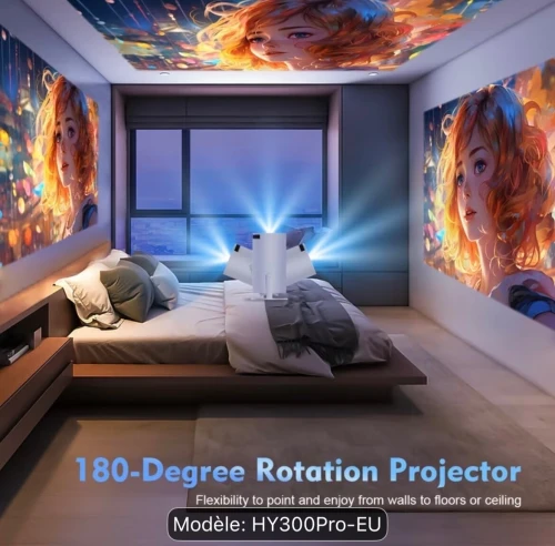 Vidéo projecteur WIFI BLUETOOTH