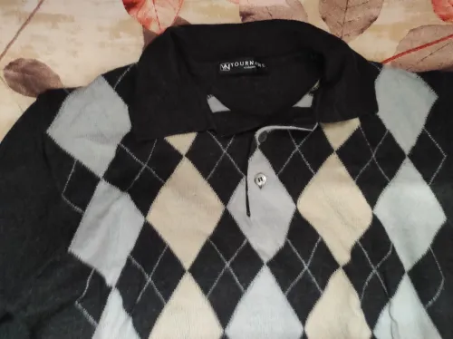 Pull en maille Losanges 