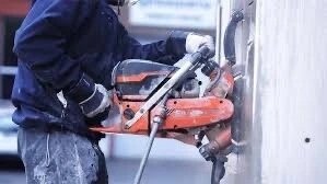 Sciage De Béton Armé Au Disque