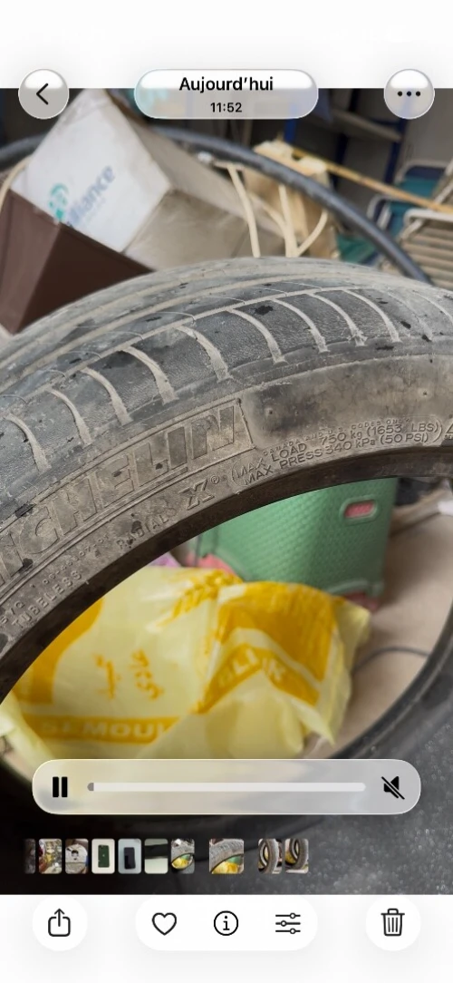 Pneu mechelin 245/40R19 (mercedes classe E)