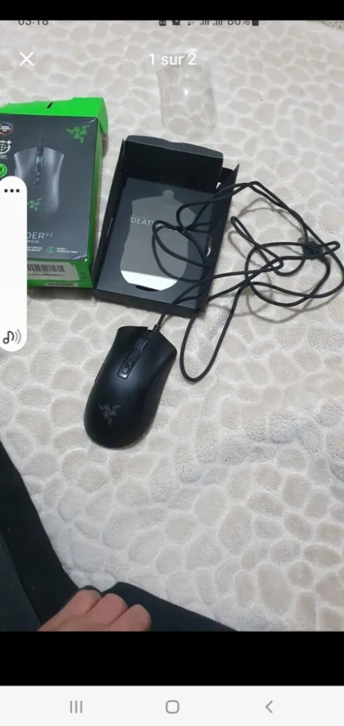 Souris razer datheader 