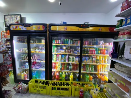 Material superette et alimentation