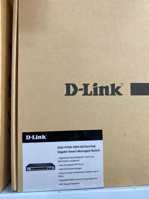 Switch Dlink 10P G poe