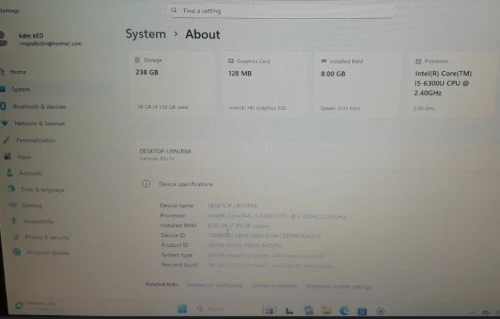 Dell latitude e5270