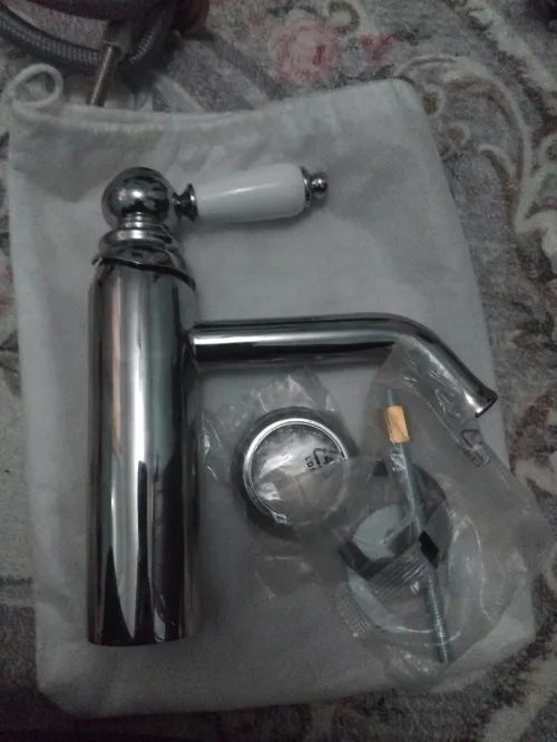 Mitigeur lavabo chrome européen 