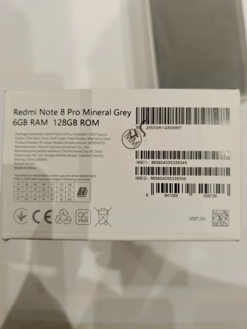 Redmi Note 8 pro