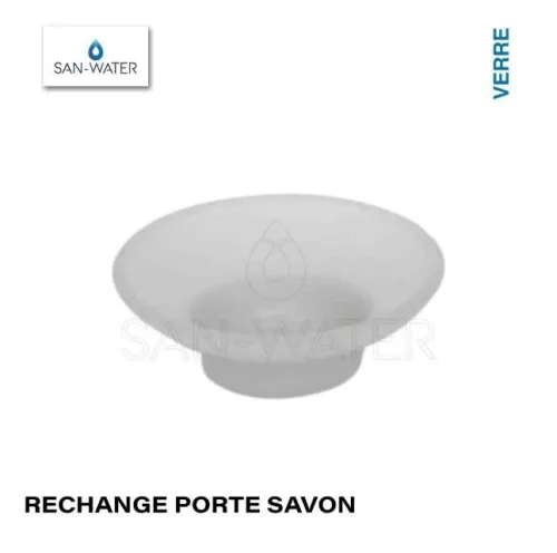 Rechange Porte-Savon en Verre SAN-WATER