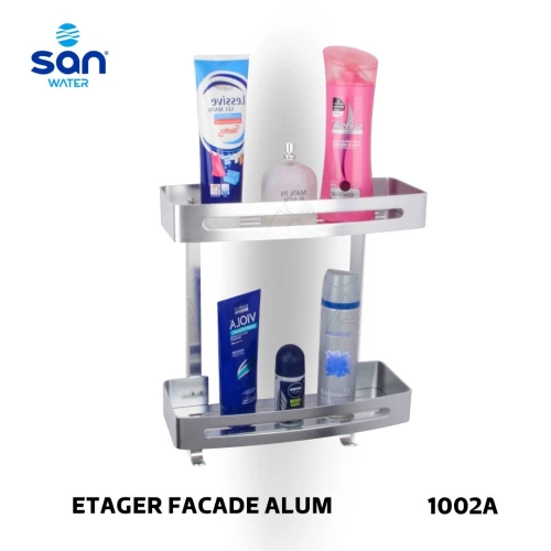 ÉTAGERE DE Façade 2 ETAGES - EN ALUMINIUM DE LA MARQUE SAN WATER