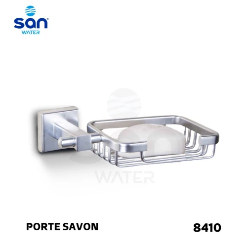 'ACCESSOIRES DE SALLE DE BAIN EN ALUMINUM  - 8 PIÈCES SÉPARÉES  - INOXYDABLE DE LA MARQUE SAN WATER