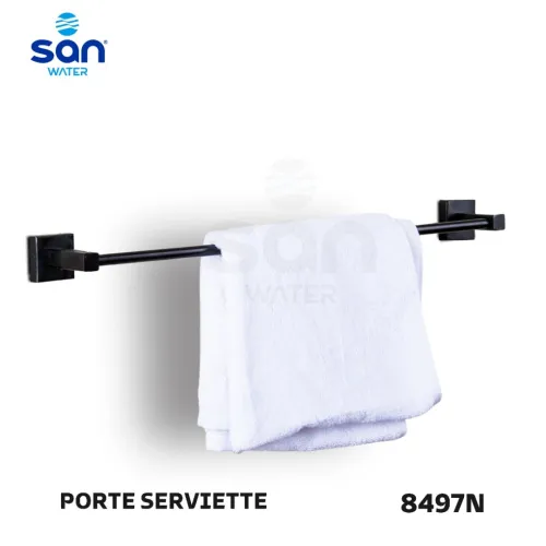 'ACCESSOIRES DE SALLE DE BAIN EN ALUMINUM  - 8 PIÈCES SÉPARÉES  - INOXYDABLE DE LA MARQUE SAN WATER