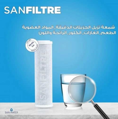 Rechange filtre à eau SANFILTRE