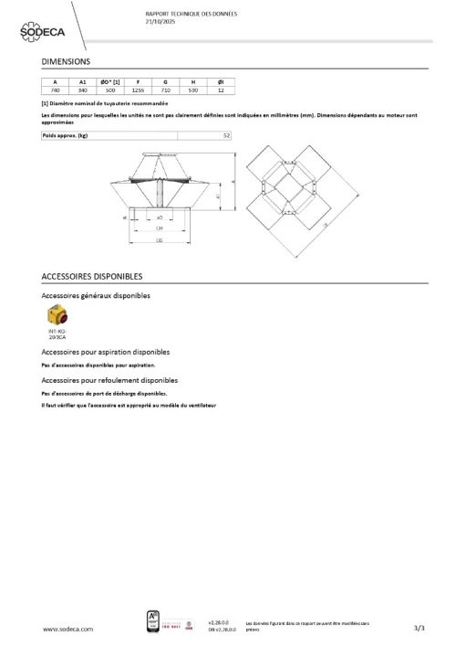 Tourelles d'extraction 