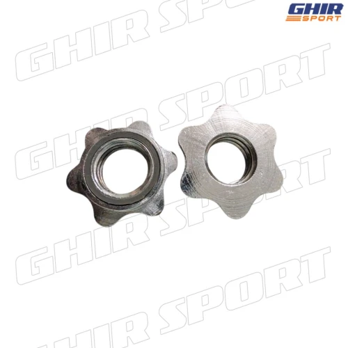 Stop-Disque à Vis en Étoile (Spinlock) pour Barre d'Haltère - 25 mm (Vendu à l'unité) | 01450