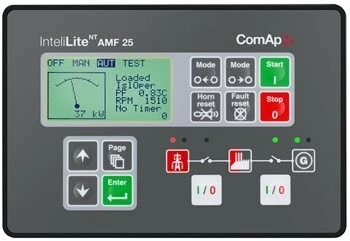 CARTE DE COMMANDE POUR GROUPE ELECTROGENE DSE/COMAP