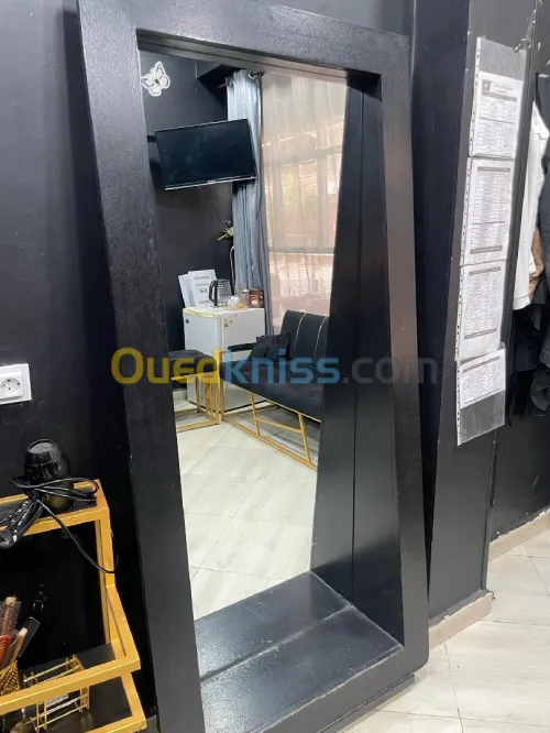 Miroire en bois مرآة ممنوع بالخشب
