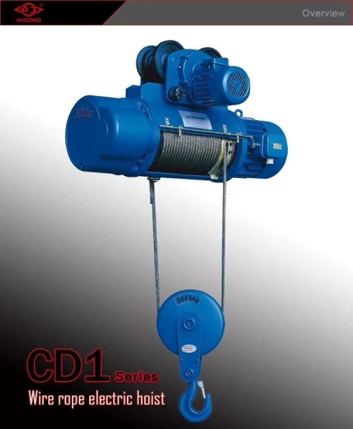  palan à câble électrique  modèle CD1