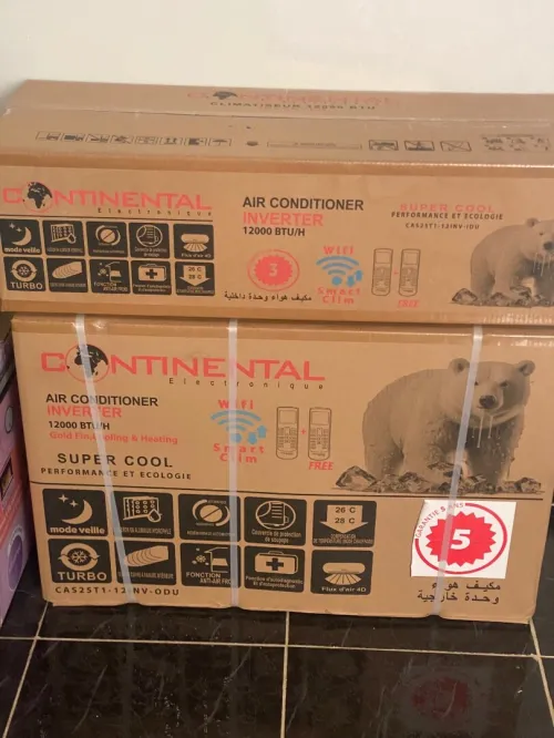 Climatiseur 12000Btu Inverter Continental