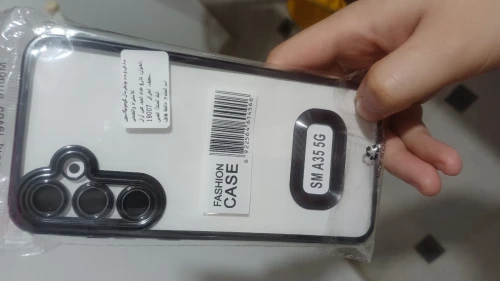 Coque transparente bordure noire samsung A35 5G