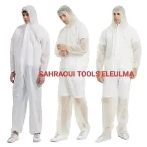 Combinaison jetable de protection AVEC CAPUCHE