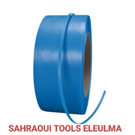 Feuillard PET plastique ou polyester 12CM ---1650MTR (18 KLG) 16CM--1400MTR(18K)