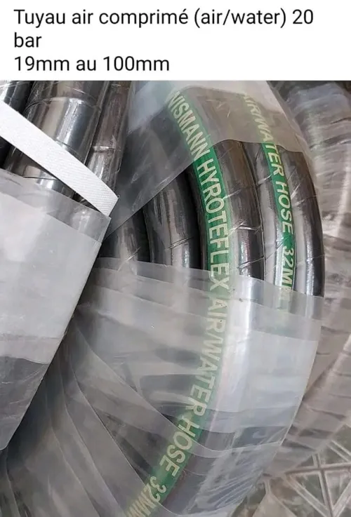 Tuyau Alimentaire/extraction/pression hydraulique/oil hose/sablage/dépotage pr ciment..