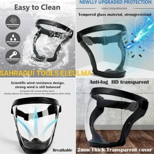 Masque facial de protection avec filtre