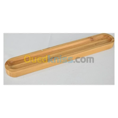 Assiette Présentation En Bois Dim 29*5 Cm
