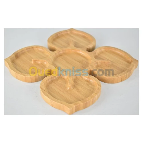 Assiette Présentation En Bois Dim 23 Cm