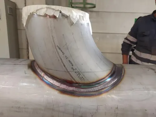 Soudage montage tuyauterie industrielle