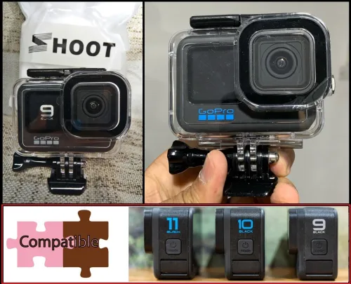 caisson 45 metres pour GoPro 13 12 11 10 9 Black plongée sous marine