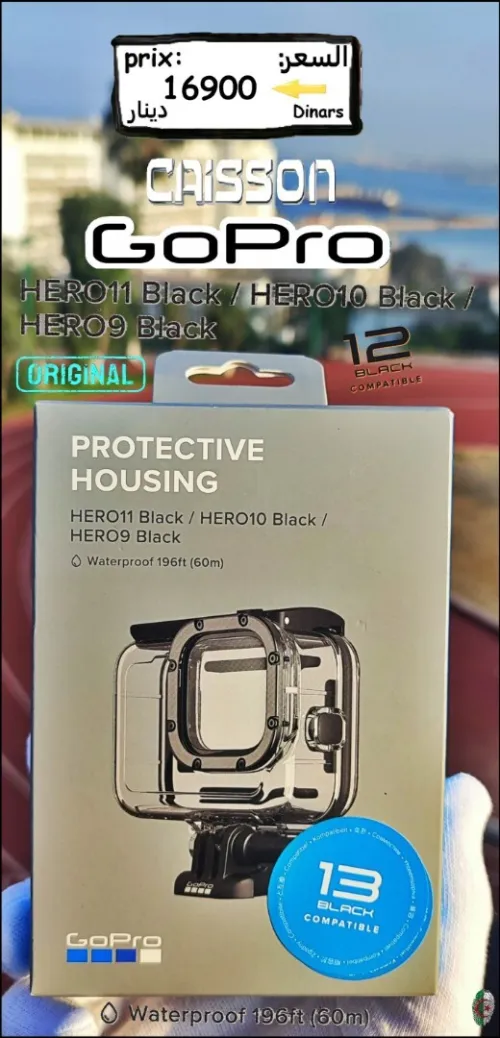 GoPro 13 12 11 10 9 Black caisson plongée sous marine ORIGINALE