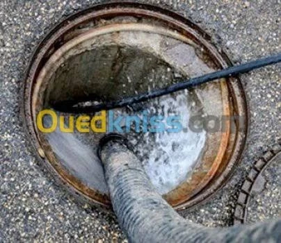 Camion Débouchage canalisation curage vidange 