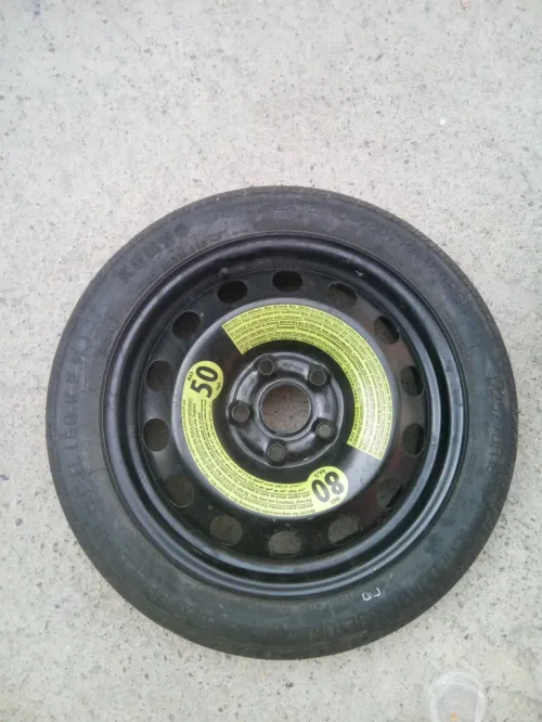 Roue de secours galette
