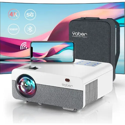 Data show vidéo projecteur Yaber Y9 Pro 400 ansi avec cartable et écran ضمان 06 أشهر