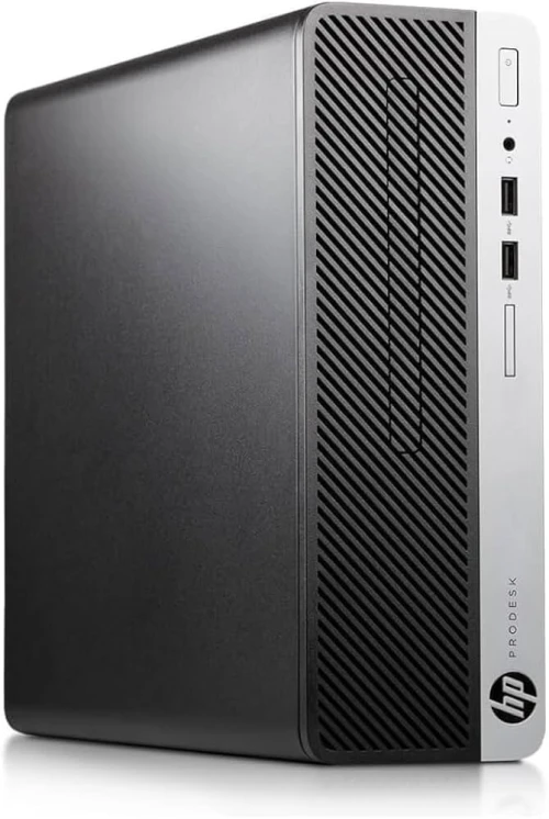 UNITE CENTRALE HP PRODESK 400 G4 SFF / I5-8500 / 8GO / 256GB SSD NVME  / 2 DISPLAY-PORT / VGA / WINDOWS 11 PRO OEM / UTILISER PRODESK 400 G4 SFF