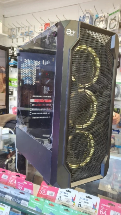 CONFIG UNITE RYZEN 5 4650G PRO/FAN COOLER MASTER  LED T20/ CARTE MERE GIGABYTE A320M-S2H / 16GO 2400T / 512GB SSD USED / BOITIER ADR 5043/ALIMENTATION 400W MAXIPOWER 8PIN