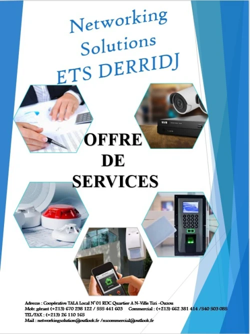 INSTALATION RESEAU INFORMATIQUE TELEPHO?OQUE VIDEOSURVEILLENCE ANTI INTRUSION ET CONTROL D ACCES