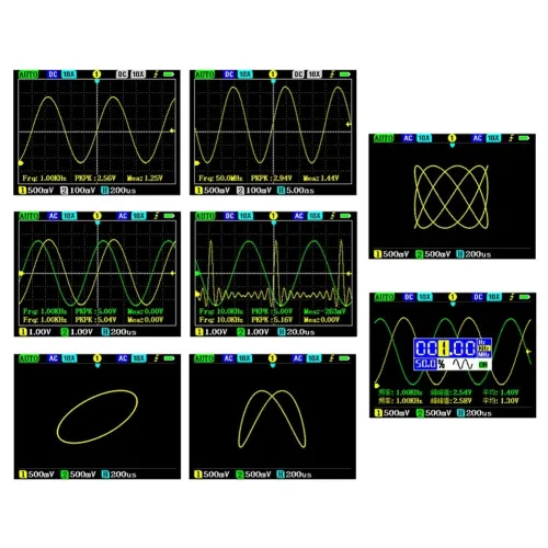 Oscilloscope numérique 2 canaux