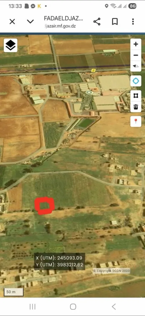 Vente Terrain Mostaganem Kheireddine