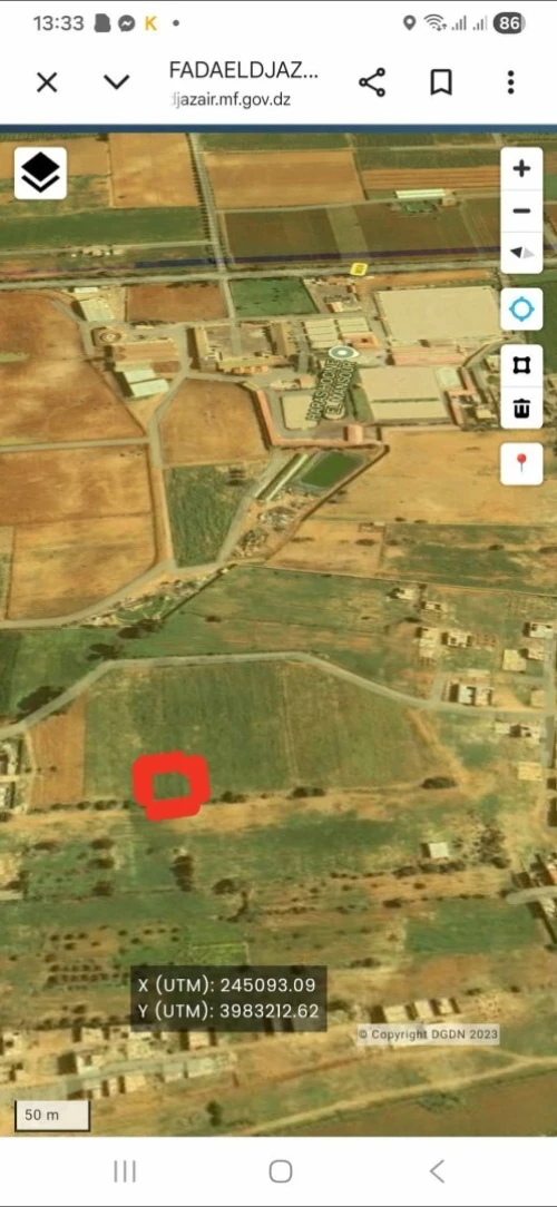 Vente Terrain Mostaganem Kheireddine
