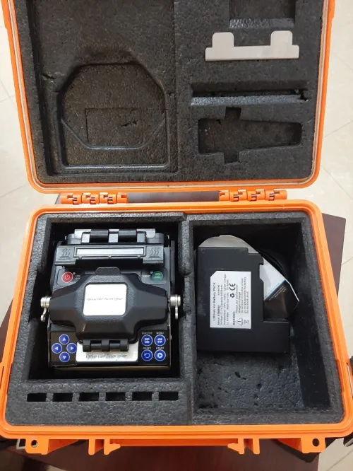 Fusionner fibre optique 