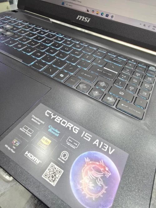 MSI CYBORG 15 A13VF-828XES I7 13620H/16GB DDR5/1TB/RTX4060 8GB 15.6" 144HZ IPS