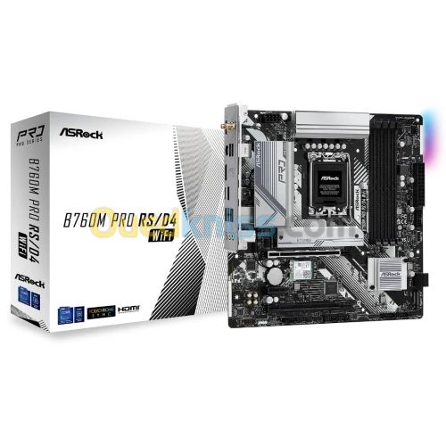 CARTE MERE ASROCK B760M PRO RS/D4 WIFI