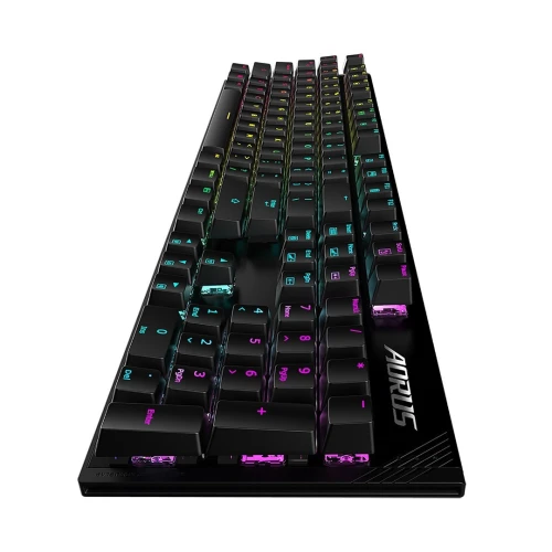 CLAVIER AORUS K1 (CHERRY MX RED)  MÉCANIQUE À SWITCHES CHERRY MX RED