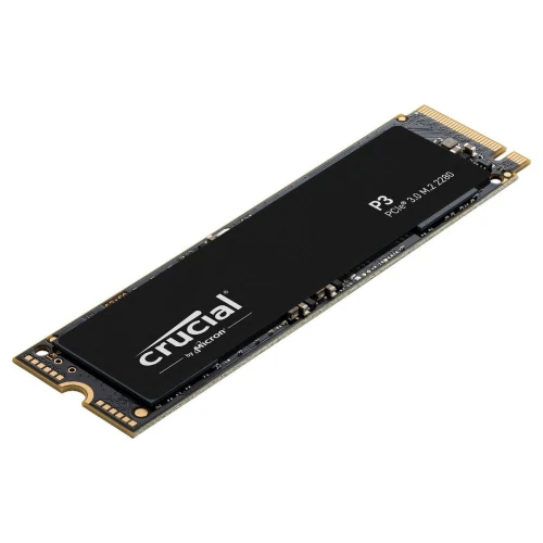 SSD 500 GO 3D CRUCIAL P3 500 GO NAND M.2 2280 NVME - PCIE 3.0 X4