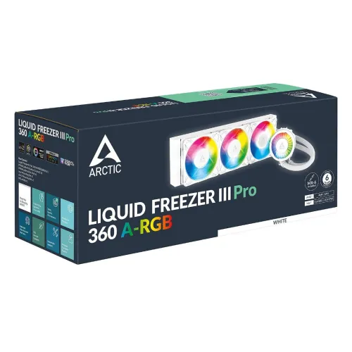 ARCTIC LIQUID FREEZER III PRO 360 A-RGB (BLANC)