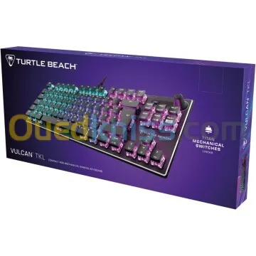 CLAVIER TURTLE BEACH VULCAN TKL TITAN MÉCANIQUES SWITCHES RGB