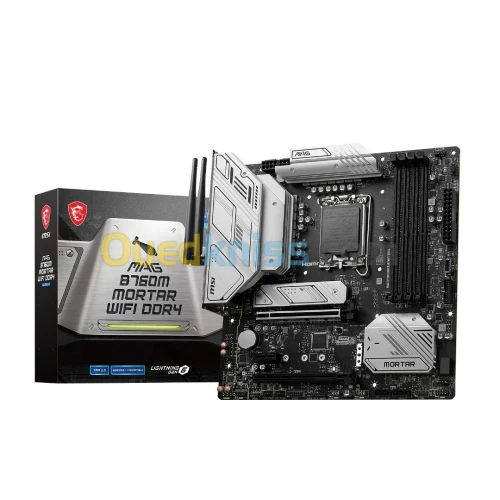 CARTE MERE LGA 1700 MICRO ATX  MSI MAG B760M MORTAR WIFI DDR5